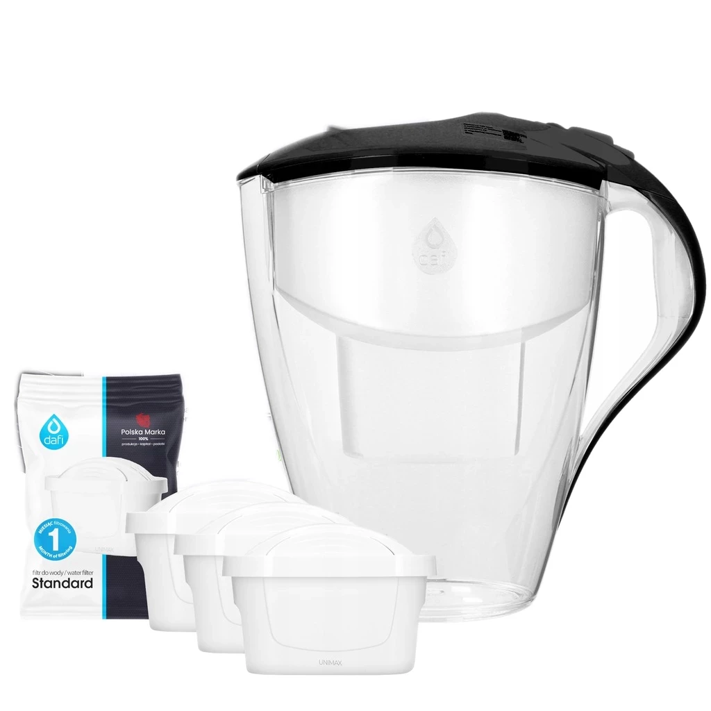 dzbanek-filtrujacy-dafi-astra-3l-czarny-3-filtry-unimax-zestaw-kosciuszki-3-strzelin-ww