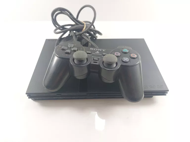 KONSOLA PS2 PLAYSTATION 2 PAD ZASILACZ #ŁADNY STAN