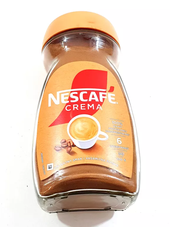 KAWA ROZPUSZCZALNA NESCAFE CREMA 200G