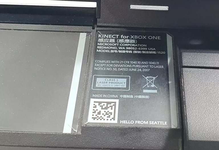 KONTROLER KINECT 2.0 XBOX ONE S / X / PC