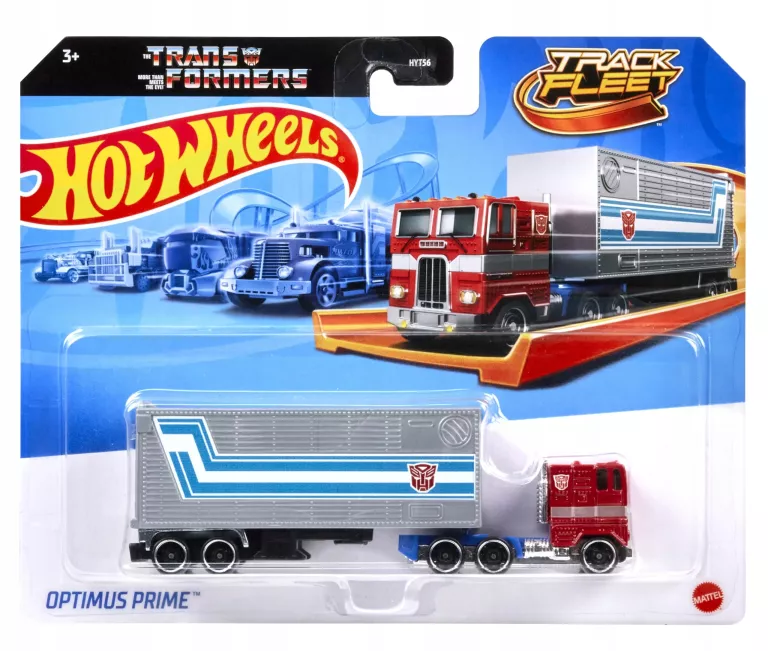 HOT WHEELS TRACK FLEET AUTKO TRANSPORTER OPTIMUS PRIME HXH02