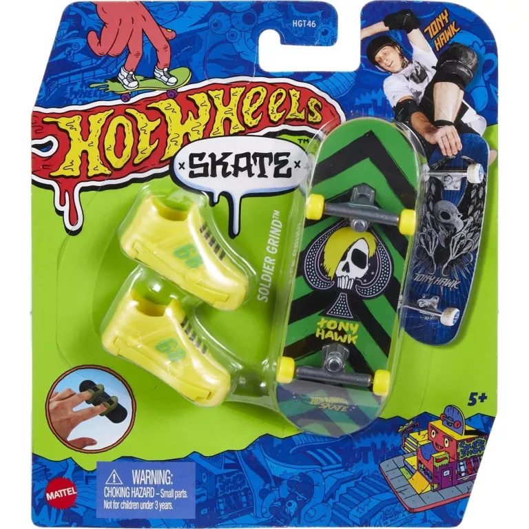 HOT WHEELS SKATE DESKOROLKA BUTY HVJ96