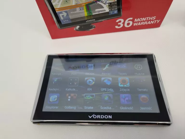 NAWIGACJA GPS VORDON 7" MAPY EU AV