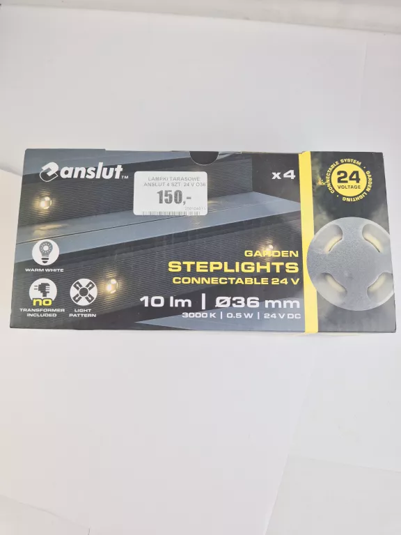 LAMPKI TARASOWE ANSLUT 4 SZT. 24 V O36 MM 4X10 LM 7330571582364