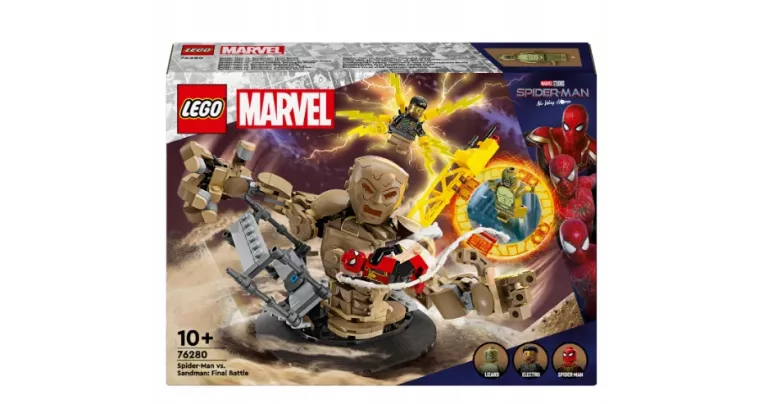 LEGO MARVEL SUPER HEROES SPIDER-MAN VS. SANDMAN: OSTATECZNA BITWA 76280