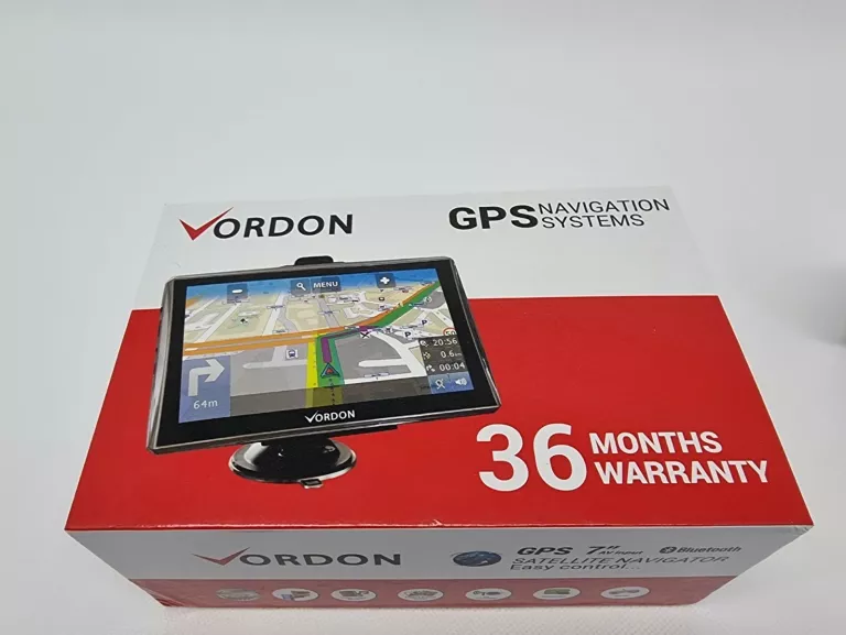 NAWIGACJA GPS VORDON 7" MAPY EU AV