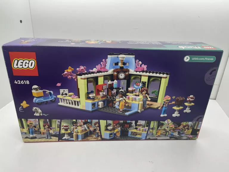 LEGO FRIENDS 42618 NOWOCZESNA KAWIARENKA W HEARTLAKE