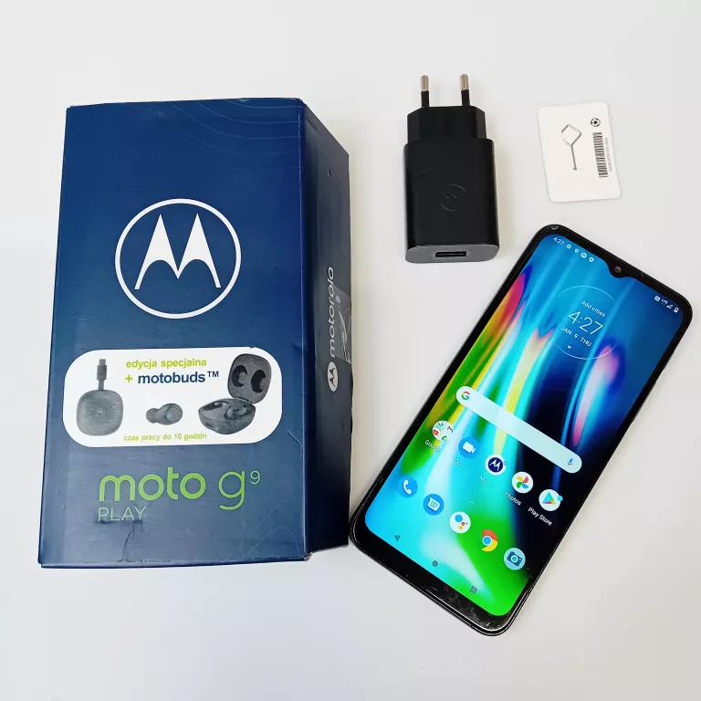 MOTOROLA MOTO G9 PLAY ZIELONY 4/64GB +PUDEŁKO