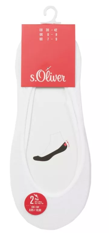 S.OLIVER RED LABEL STOPKI BIAŁE 35-38