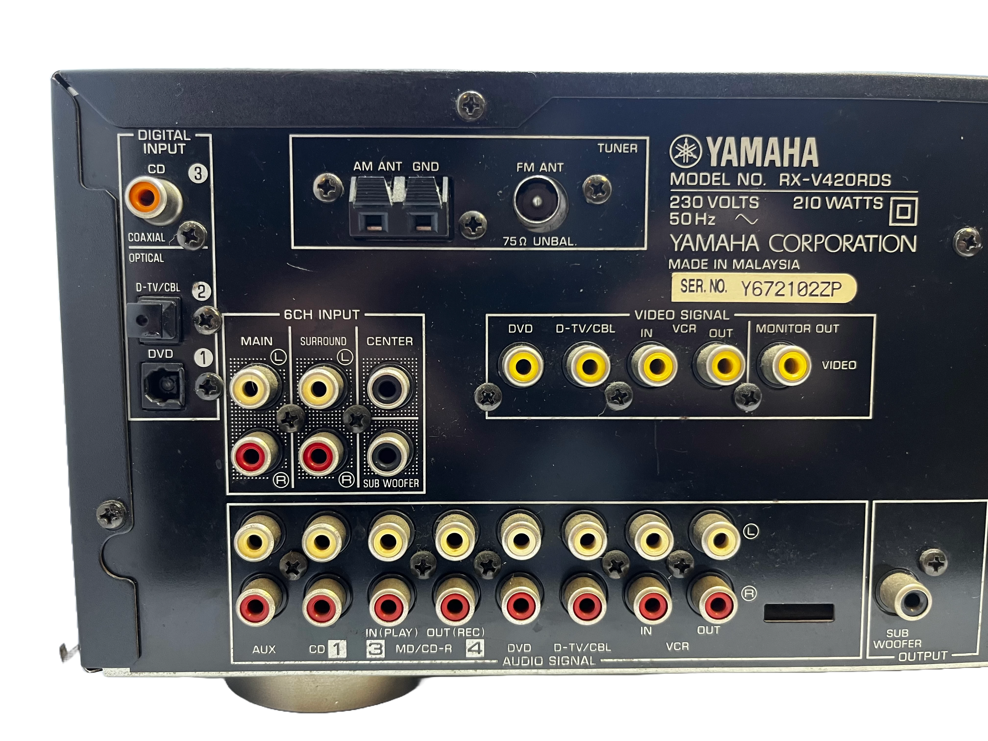 amplituner-yamaha-rx-v420-rds-51-uszkodzony-kod-producenta-yamaha