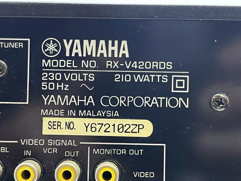 AMPLITUNER YAMAHA RX-V420 RDS 5.1 - USZKODZONY