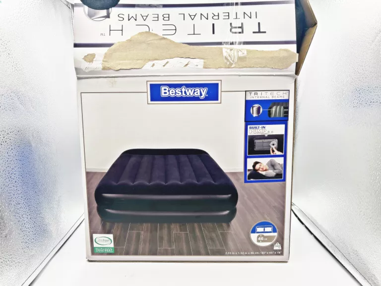 MATERAC DWUOSOBOWY DMUCHANY BESTWAY TRITECH 203 X 152 X 46 CM