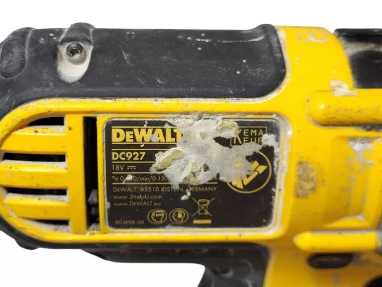 WKRĘTARKA DEWALT DC927 18V + AKUMULATOR