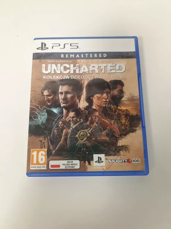 GRA NA PS5 - UNCHARTED: KOLEKCJA DZIEDZICTWO ZŁODZIEI