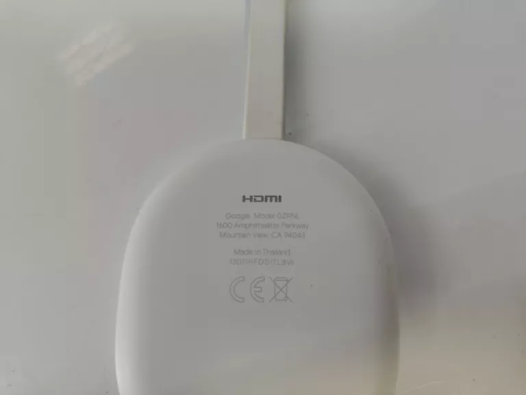 GOOGLE CHROMECAST MODEL GZRNL