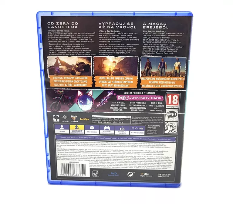 GRA NA PS4 SAINTS ROW DAY ONE EDITION