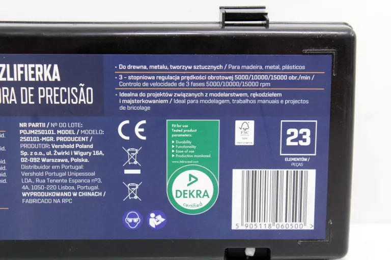 MINI SZLIFIERKA NITEO AKUMULATOROWA 3,6V 700MAH