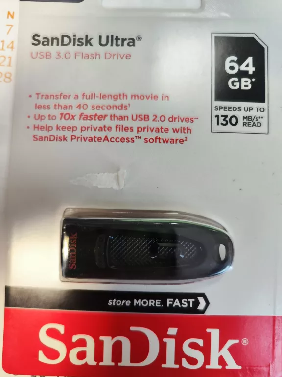 PENDRIVE SABDISK ULTRA 64GB