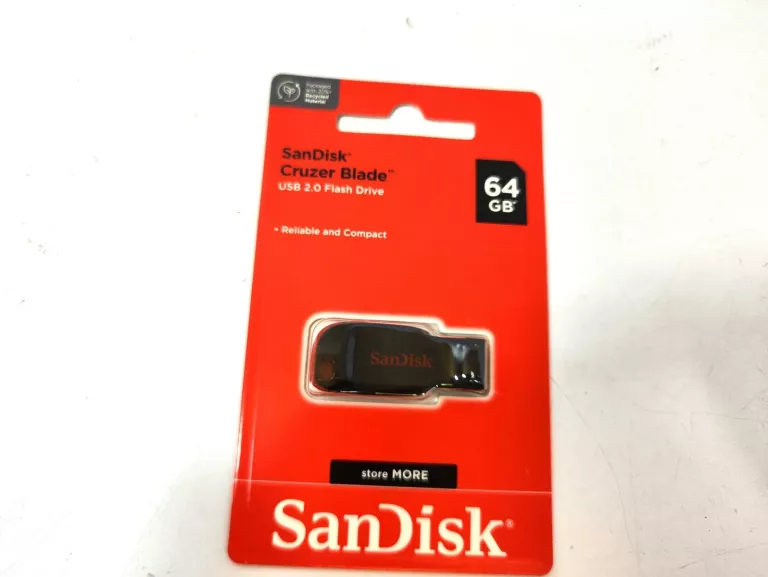 PENDRIVE SANDISK CRUZER BLADE 64GB