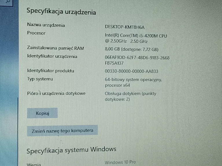 LAPTOP LENOVO E540