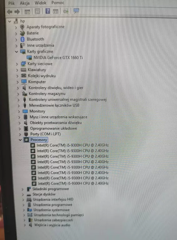 LAPTOP GAMINGOWY HP OMEN 15 16GB/500GB