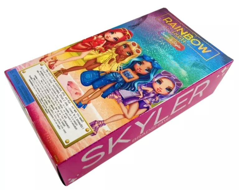 LALKA RAINBOW HIGH SWIM FASHION SKYLER BRADSHAW STRÓJ KĄPIELOWY