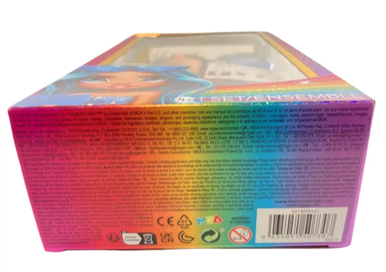 LALKA RAINBOW HIGH SWIM FASHION SKYLER BRADSHAW STRÓJ KĄPIELOWY