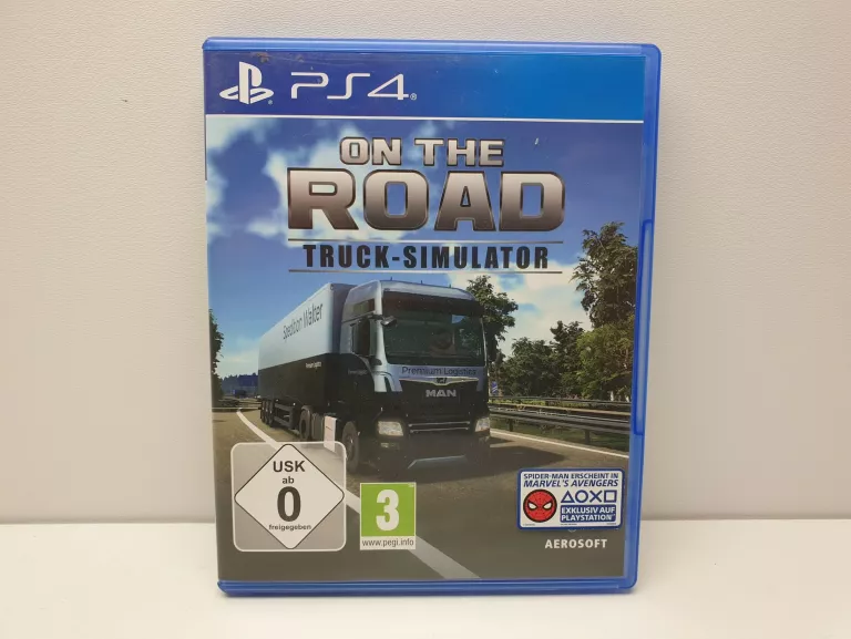 GRA PS4 ON THE ROAD TRUCK SIMULATOR