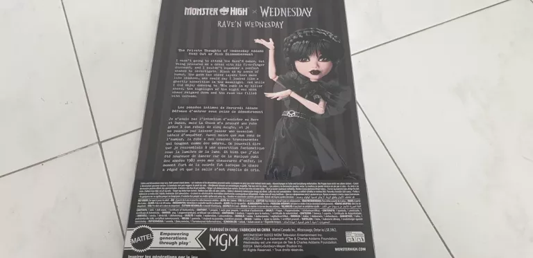 LALKA MONSTER HIGH WEDNESDEY