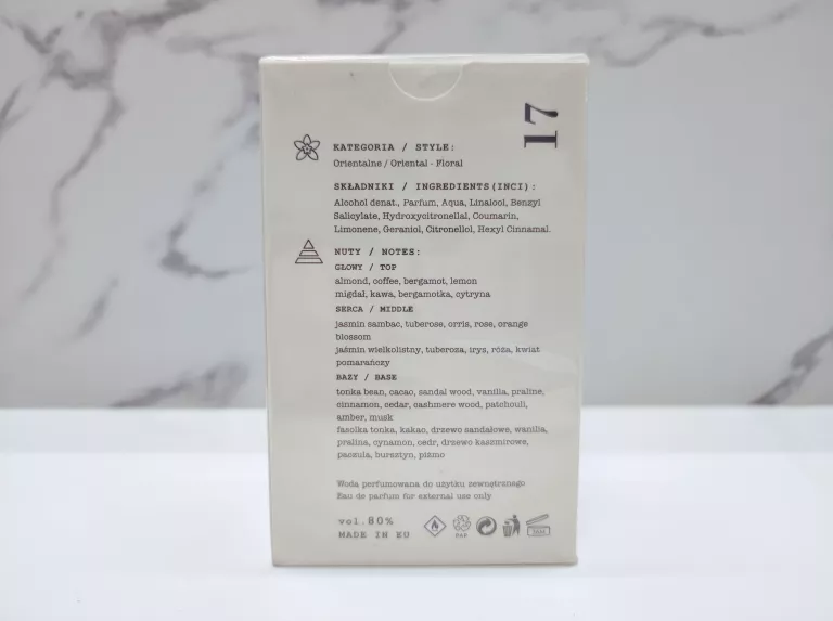 MADE IN LAB 17 100 ML WODA PERFUMOWANA DAMSKA