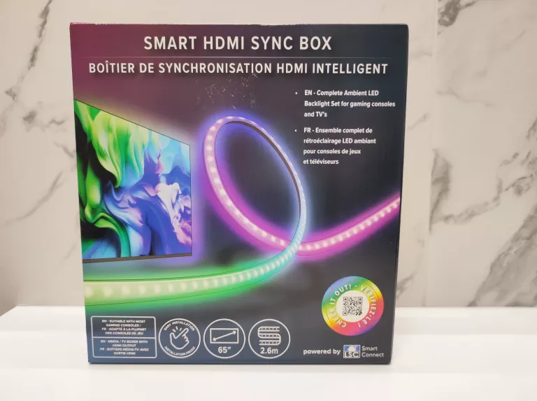OŚWIETLENIE LED SMART HDMI SYNC BOX LSC SMART CONNECT 2.6M