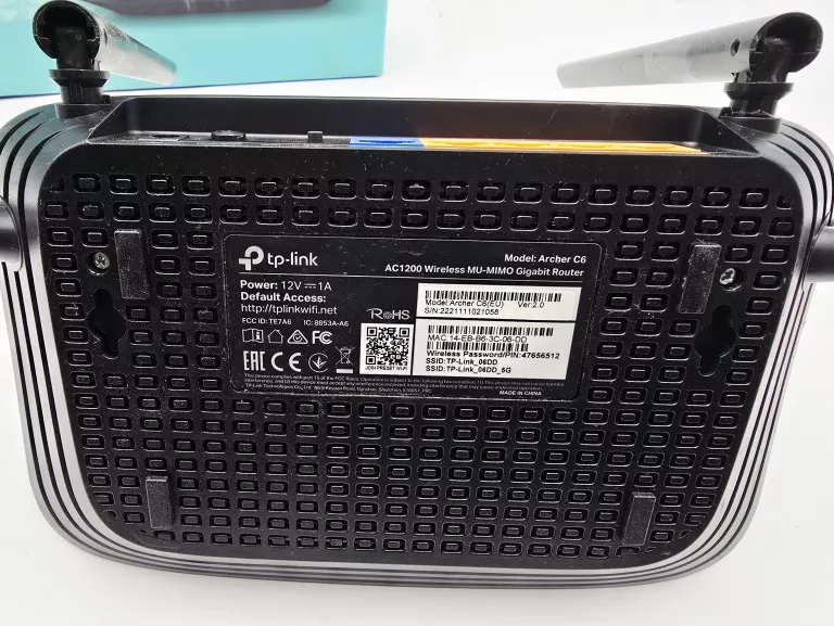 ROUTER TP LINK AC1200 KOMPLET