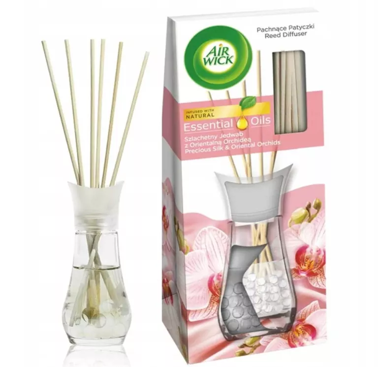 AIR WICK PACHNĄCE PATYCZKI JEDWAB Z ORCHIDEĄ 25ML