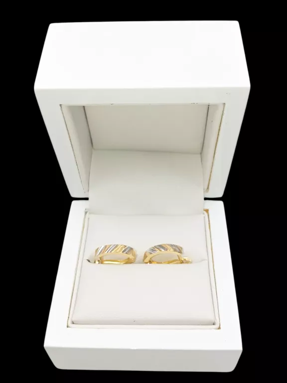 PIĘKNE ZŁOTE KOLCZYKI PR. 585 W: 1,25 G
