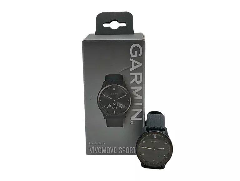 SMARTWATCH HYBRYDOWY GARMIN VIVOMOVE SPORT 40MM WR 50M CZARNY