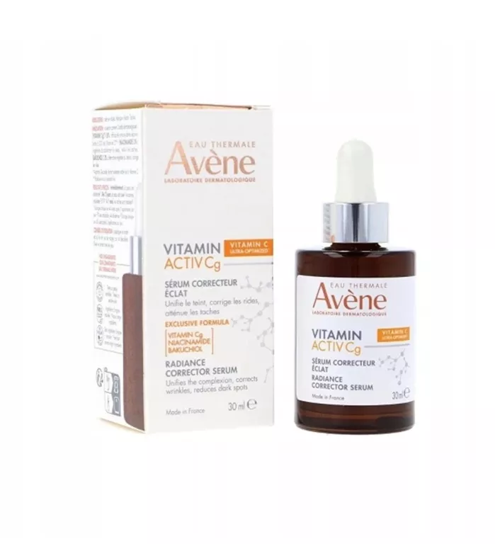 AVENE VITAMIN ACTIV CG SERUM KORYGUJĄCO - ROZJAŚNIAJĄCE, 30ML