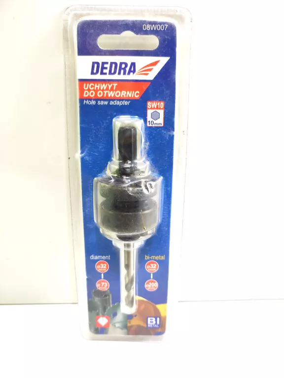DEDRA UCHWYT DO OTWORNIC 32-168 MM 6-KĄTNY 08W007