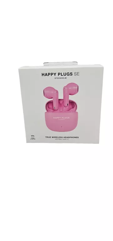 SŁUCHAWKI HAPPY PLUGS SE (JOY LITE) RÓŻOWE