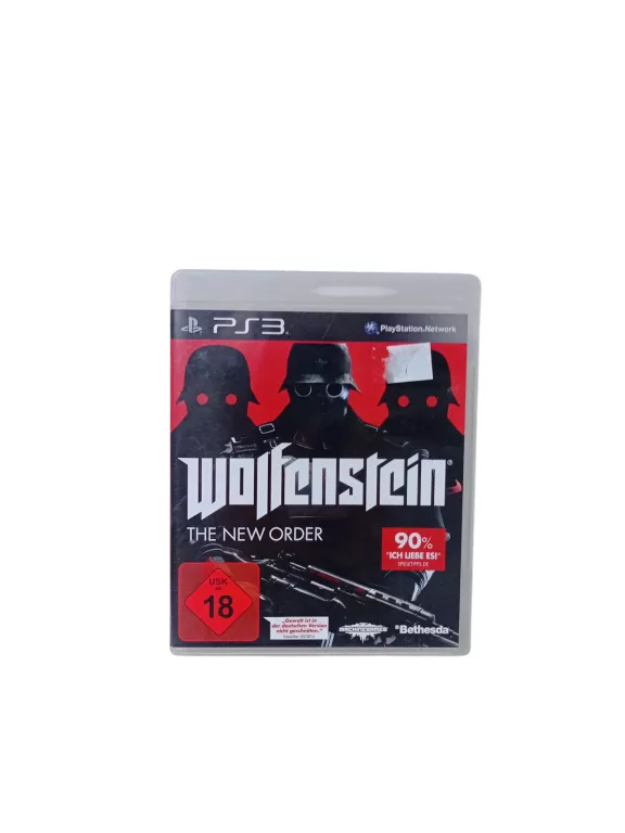 WOLFENSTEIN THE NEW ORDER PS3