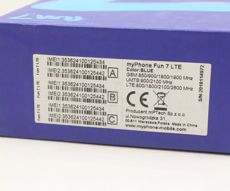 TELEFON MYPHONE PRIME 18X9 2 GB / 16 GB 4G (LTE)