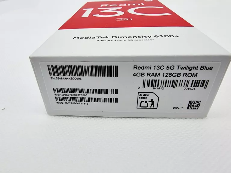 XIAOMI REDMI 13C 5G 4/128GB DUAL SIM