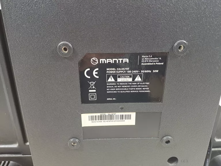 TV MANTA 32LHS79T