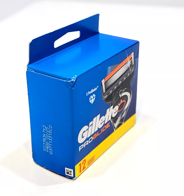 GILLETTE FUSION5 PROGLIDE OSTRZA WYMIENNE DO MASZYNKI, 12 SZTUK