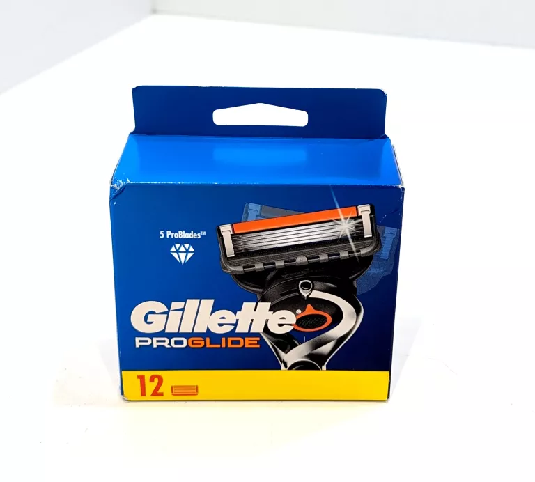 GILLETTE FUSION5 PROGLIDE OSTRZA WYMIENNE DO MASZYNKI, 12 SZTUK