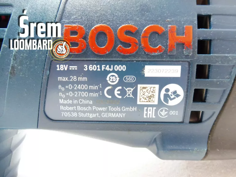 PIŁA SZABLASTA BOSCH GSA 18 V-LI, WALIZKA, DB STAN!