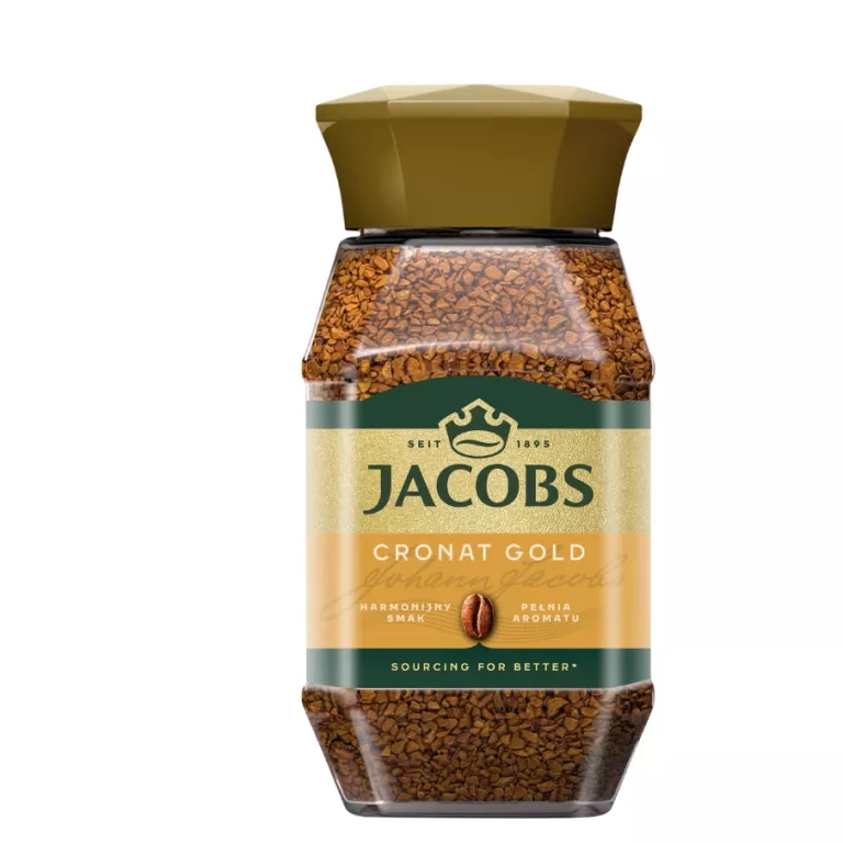JACOBS KAWA ROZPUSZCZALNA CRONAT GOLD 200G SŁOIK