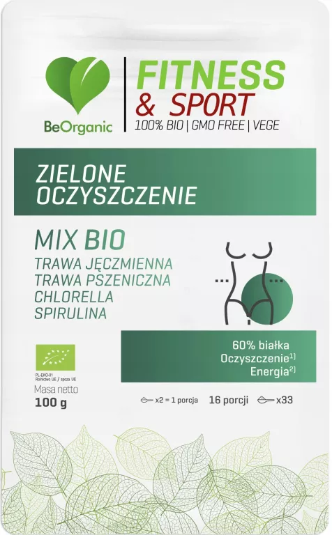 MEDICALINE FITNESS & SPORT ZIELONE OCZYSZCZENIE 100G
