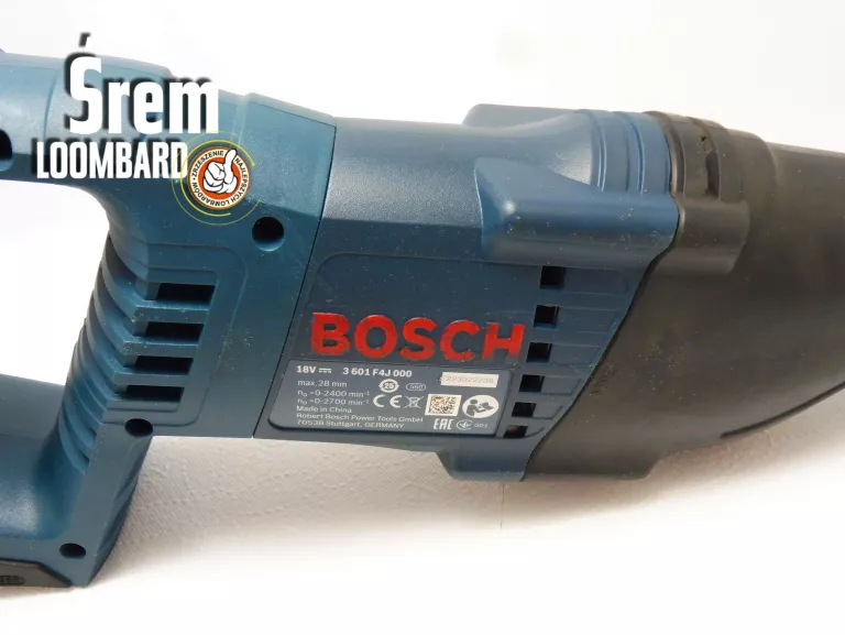 PIŁA SZABLASTA BOSCH GSA 18 V-LI, WALIZKA, DB STAN!
