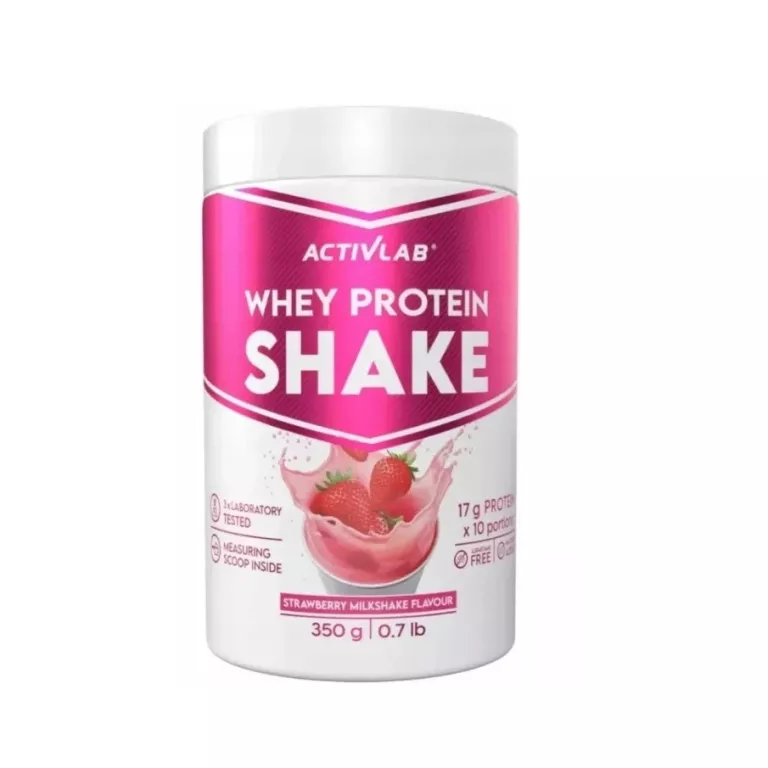 WHEY PROTEIN SHAKE 350 G TRUSKAWKOWY MILKSHAKE WPC MAŚLANKA