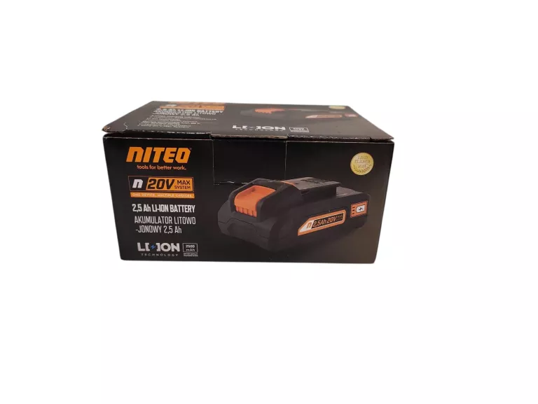 AKUMULATOR LI-ION NITEO TOOLS 20 V 2,5 AH